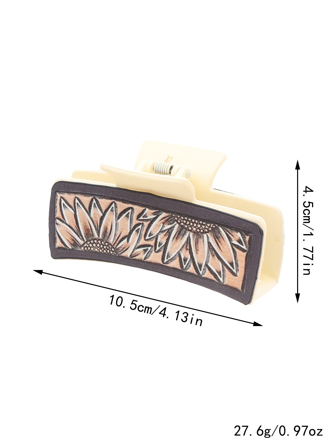 Wholesale Cross-border Western cowboy style sunflower leather grabber